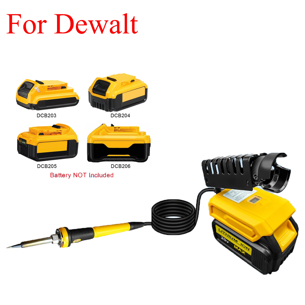 Diy Electronics Repair Kit - Tragbares Lötkolben-Set, kompatibel mit Dewalt 20