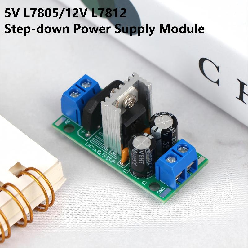 Diy Electronics For Sale - Bestseller L7805 L7812 Step-Down-Stromversorgungsmodul 5V 12V