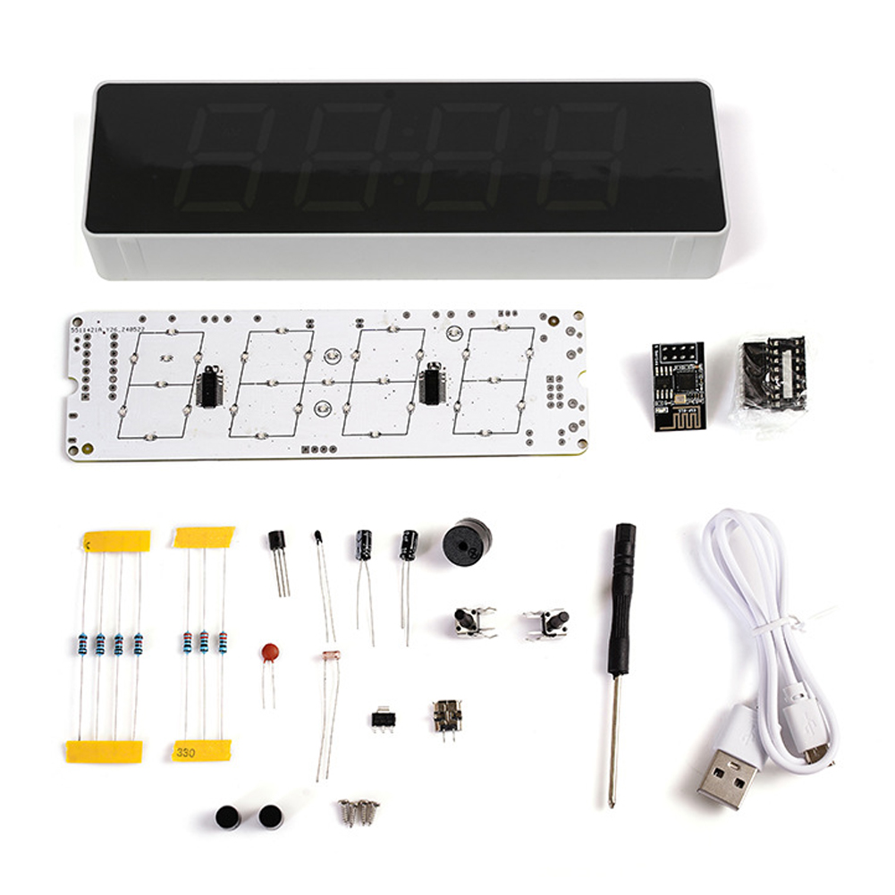Diy Electronics Gadget - Esp8266 iot bunte wifi uhr kit