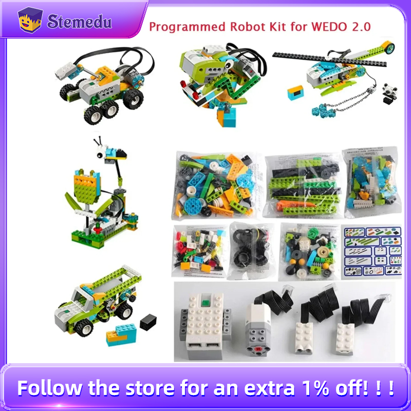 Diy Electronics For Home - STEM We-do2.0 45300 Core-Programmierkit, kompatibel mit