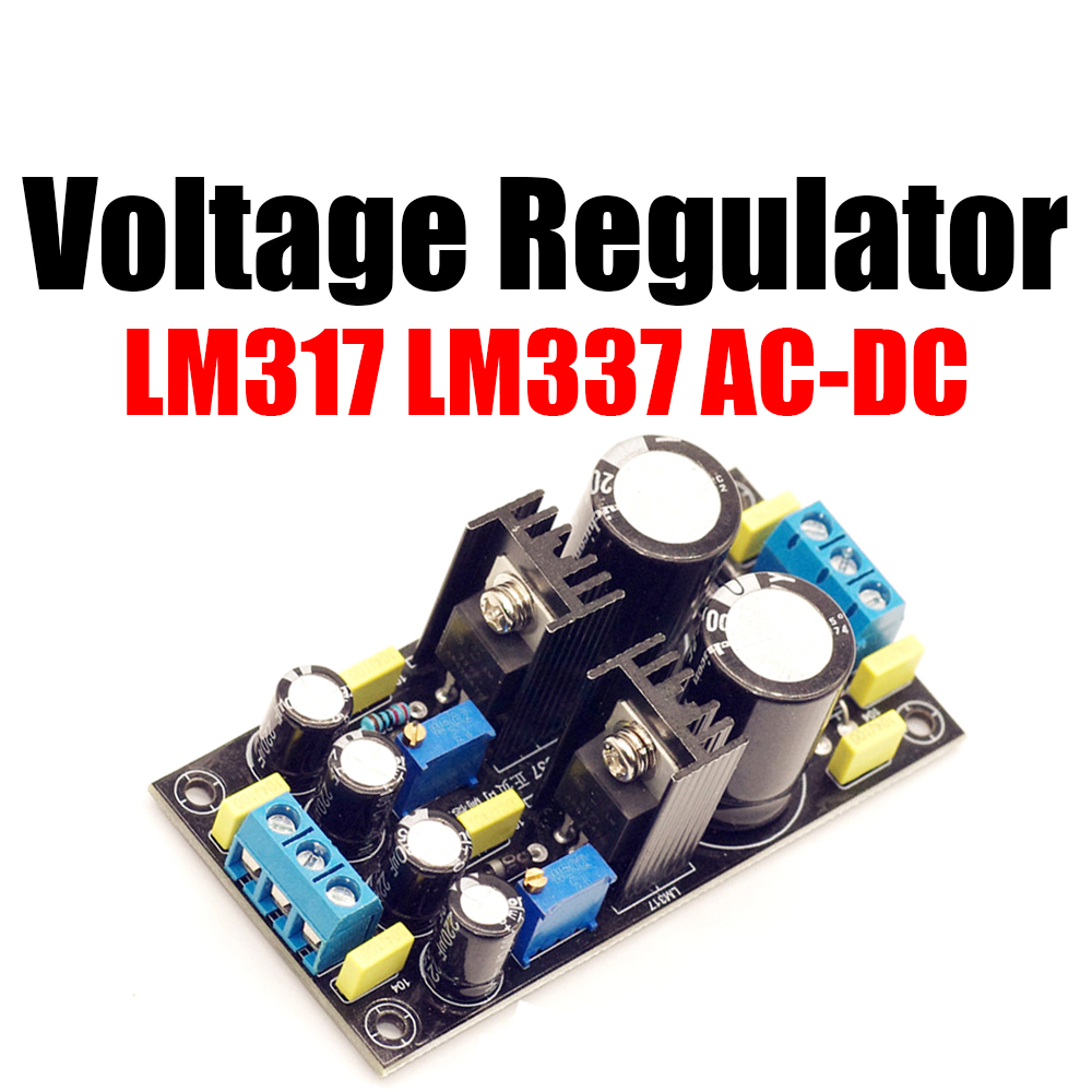 Lm317 Voltage Regulator - LM317 LM337 Positive Negative Power Spannungsregler