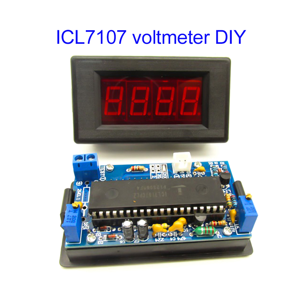 Diy Electronics Gadget - ICL7107 Voltmeter DIY-Kit Teile DC 5V