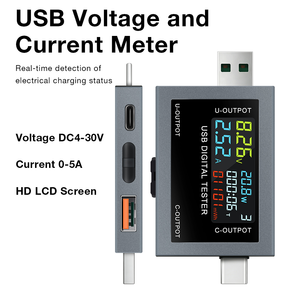 Logic Analyzer Usb - USB Typ-C Ladetester DC 4,5-50V 0-8A