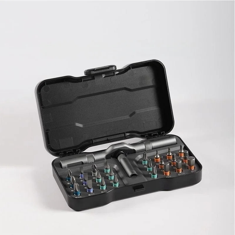 Diy Electronics Gadget - 24-in-1 Mini-Ratschenschraubendreher-Set Magnetisches Torx-Sechskant-Bit-Set Präzisions-Reparaturwerkzeug-Kit für