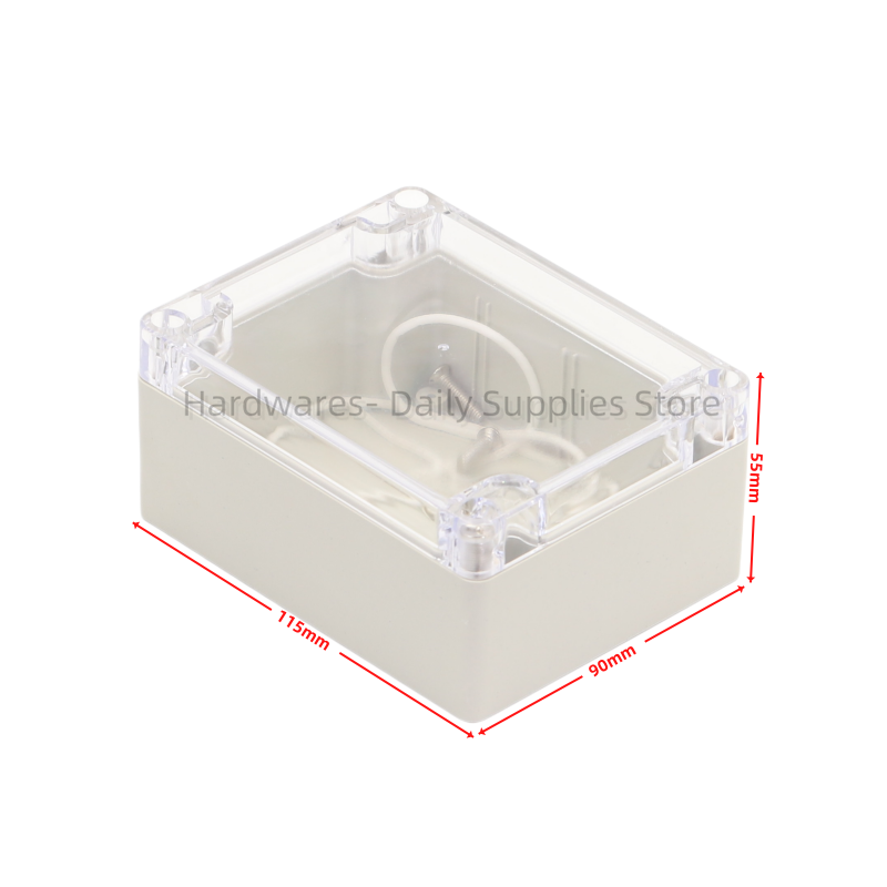 Diy Waterproof Electronics - 1pc 115x90x55mm Wasserdichte Kunststoff Gehäuse Fall