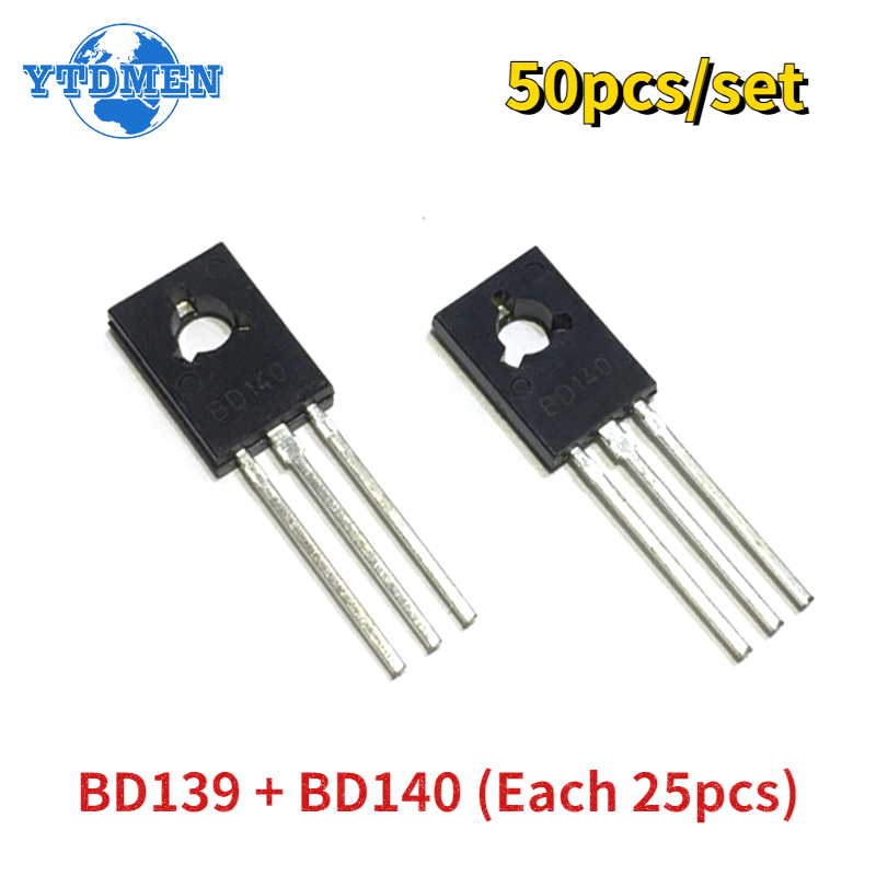 Lm317 Voltage Regulator - 50 Stück/Set Transistor BD139 BD140 Jeweils