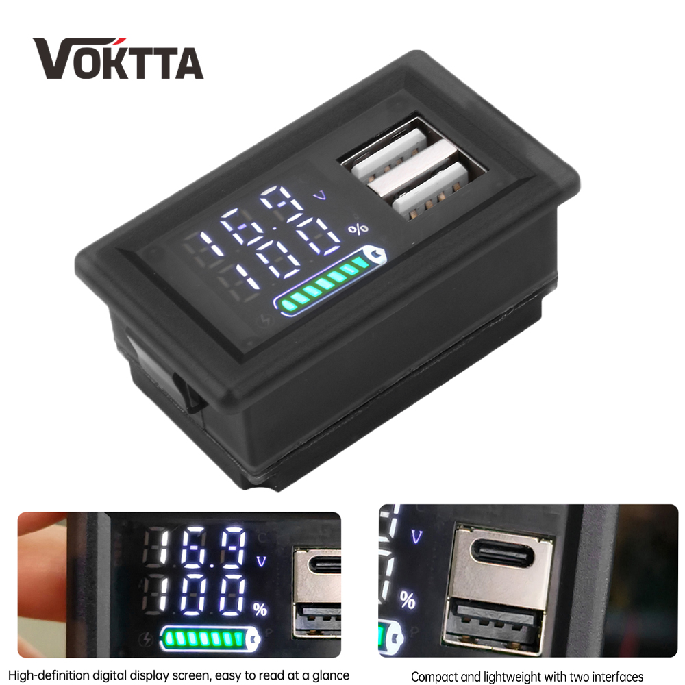 Logic Analyzer Usb - USB + Typ-C/Dual USB 9V 12V