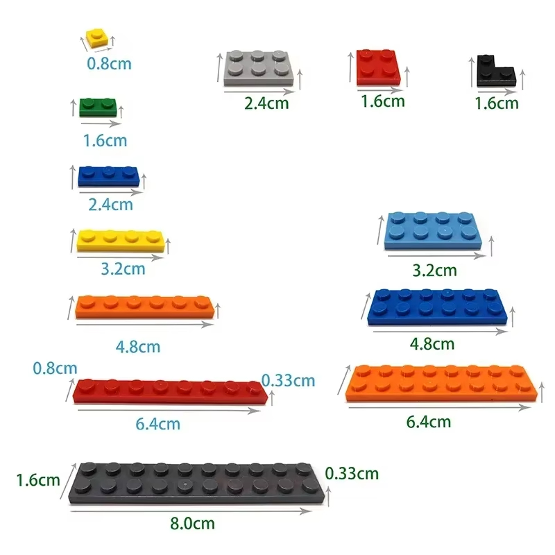 100PCS MOC 2420 Platte 2x2 Bau – Diy Electronics Ideas Bewertung und Preis