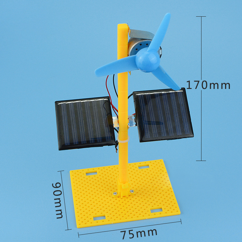 DIY Solar Elektrische Fan Mode – Diy Kit Elektronik Bewertung und Preis
