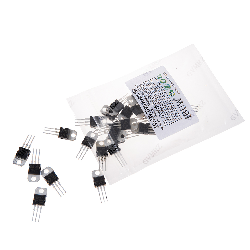 28-teiliges L7805 14-Werte TO- – Lm317 Voltage Regulator Bewertung und Preis