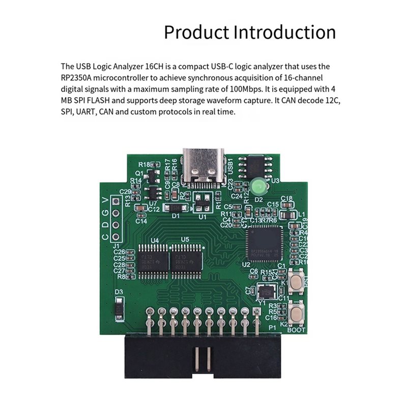 AAAF RP2350A Mikrocontroller 1 – Logic Analyzer Usb Bewertung und Preis