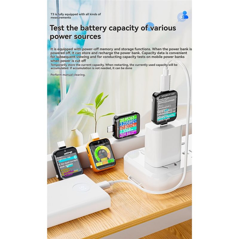 T3 USB-C Tester, digitaler Spa – Logic Analyzer Usb Bewertung und Preis