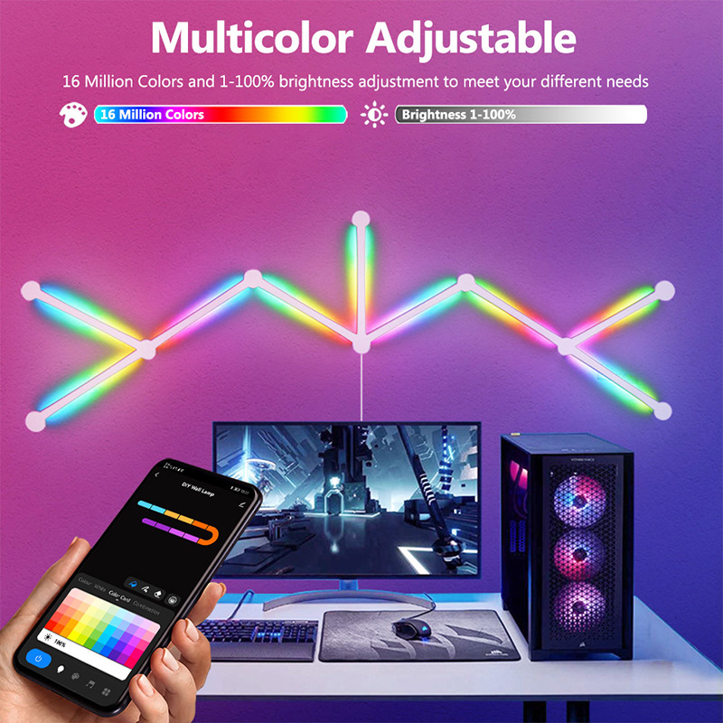Intelligente RGB-Wandleuchte,  – Diy Lamp Electronics Bewertung und Preis