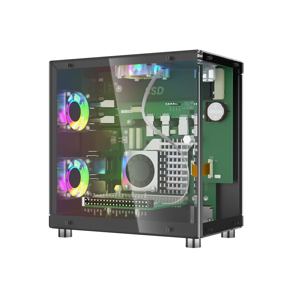 Raspberry Pi 5-Gehäuseschutz-S – Diy Electronics Raspberry Pi Bewertung und Preis