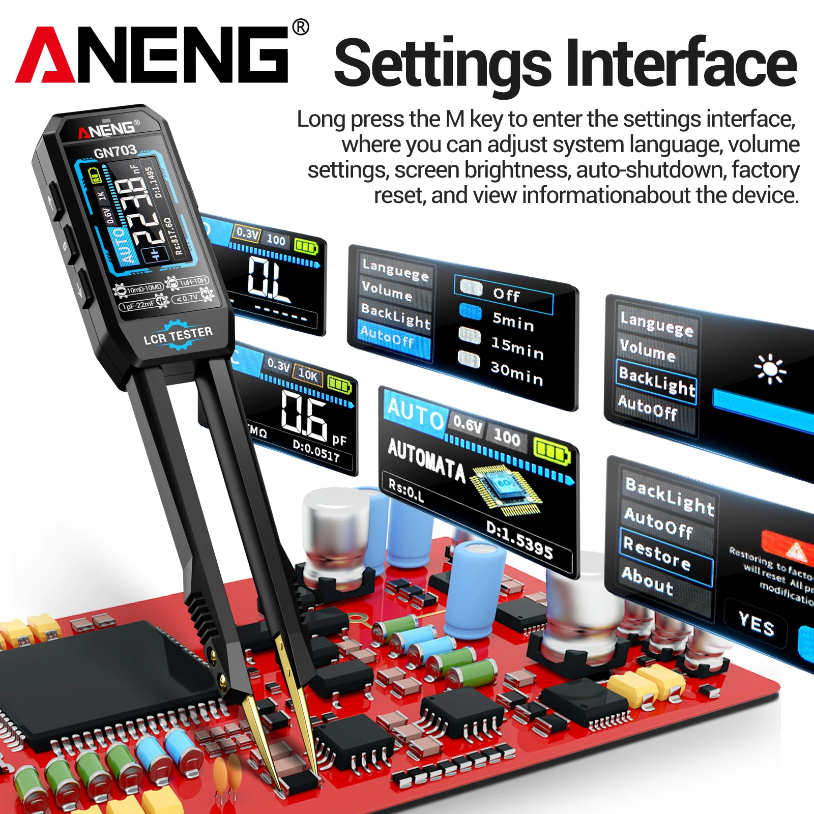ANENG GN703 USB-Aufladbares Tr – Logic Analyzer Usb Bewertung und Preis