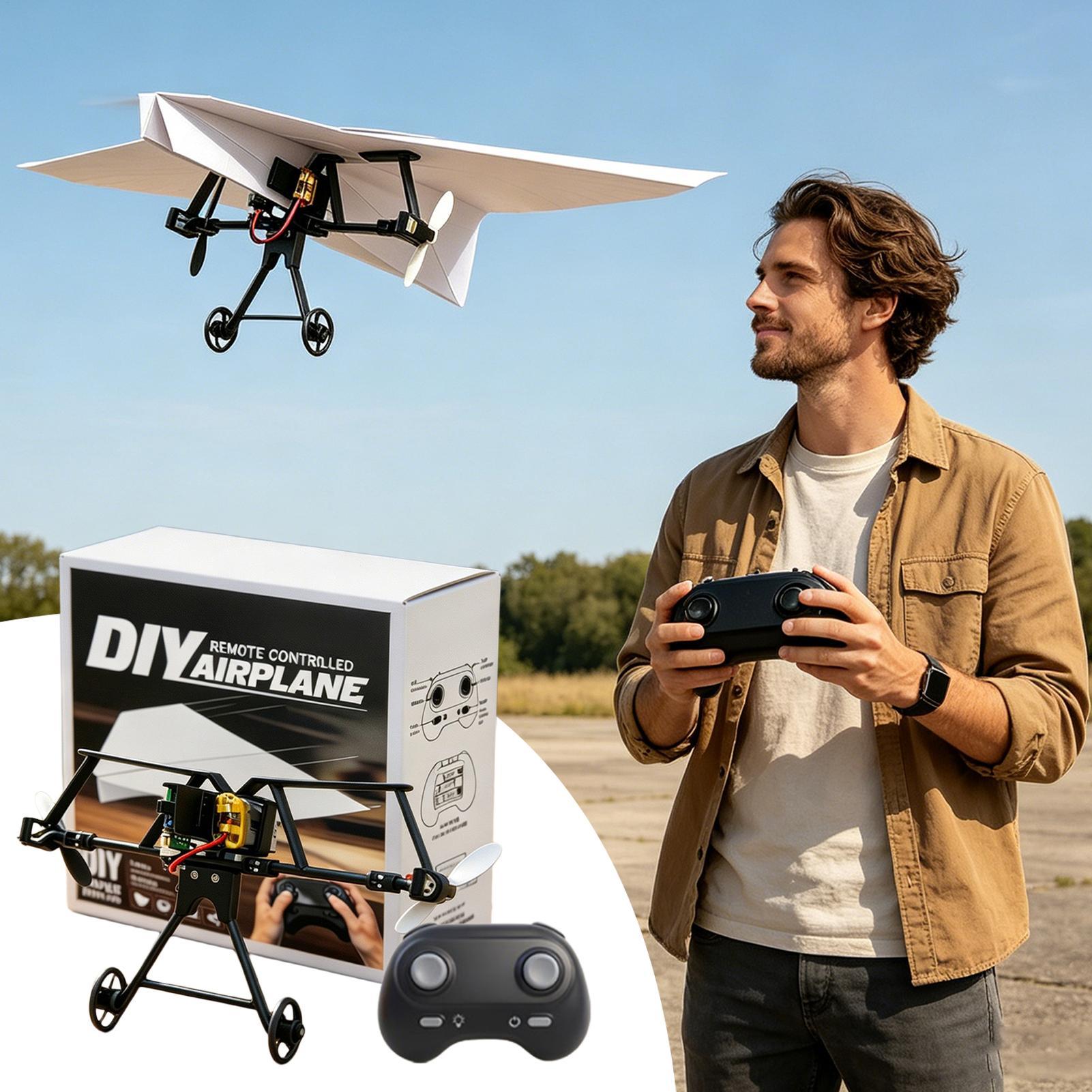 DIY RC Papierflugzeug-Bausatz  – Diy Kit Elektronik Bewertung und Preis