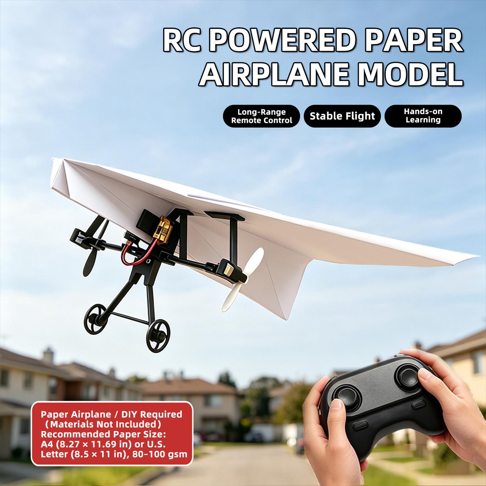 DIY RC Papierflugzeug-Bausatz  – Diy Kit Elektronik Bewertung und Preis