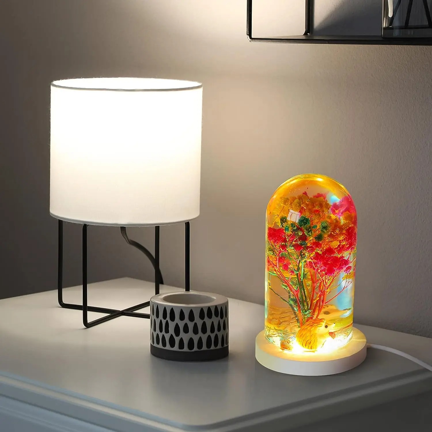 DIY Kristall Epoxidharz Form L – Diy Lamp Electronics Bewertung und Preis