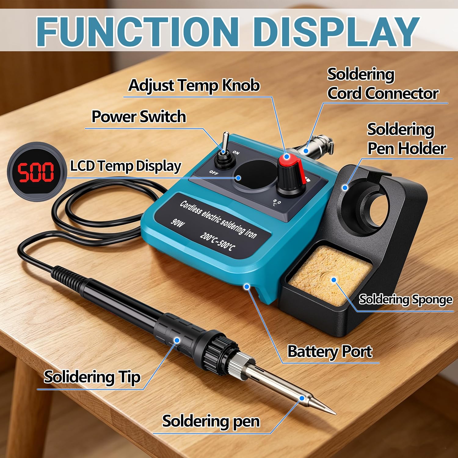 90W LED Digitales Kabelloses L – Diy Electronics Repair Kit Bewertung und Preis