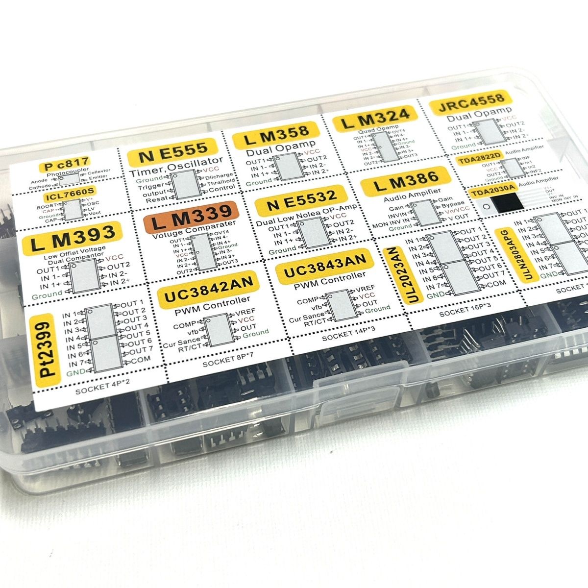 150-teiliges Sortiment IC-Chip – Diy Electronics For Home Bewertung und Preis