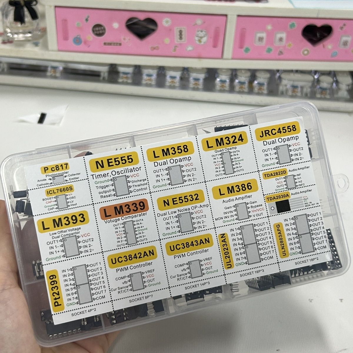 150-teiliges Sortiment IC-Chip – Diy Electronics For Home Bewertung und Preis