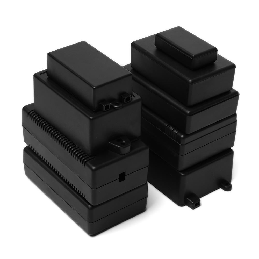 1pc schwarz Kunststoff wasserd – Diy Waterproof Electronics Bewertung und Preis