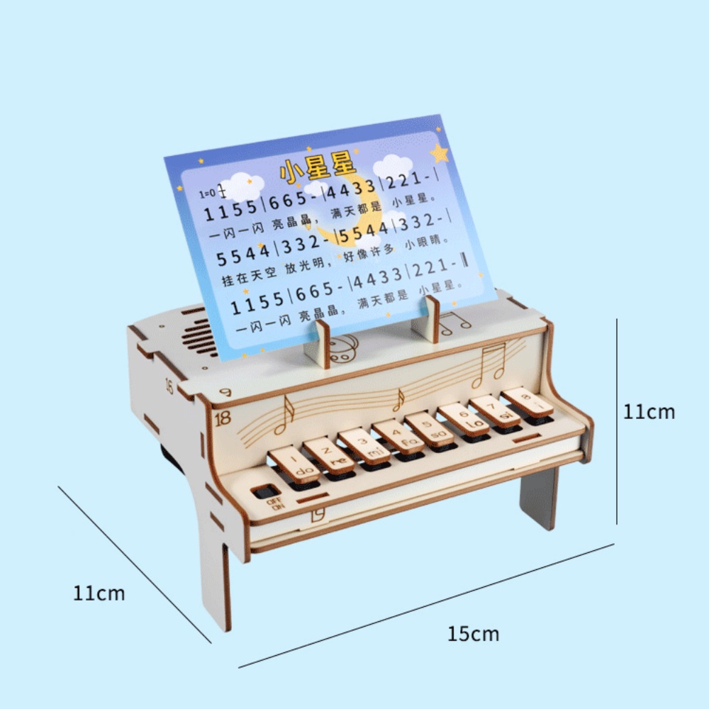 DIY Holz-Elektronisches Klavie – Diy Electronics Gadget Bewertung und Preis