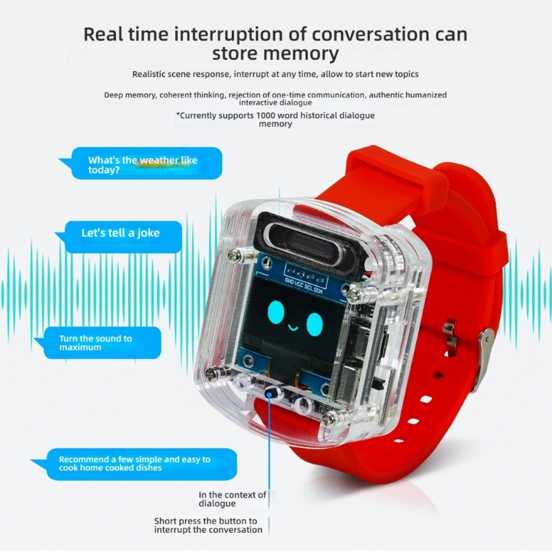 KI-Uhrenset mit Sprachsteuerun – Diy Wearable Electronics Bewertung und Preis
