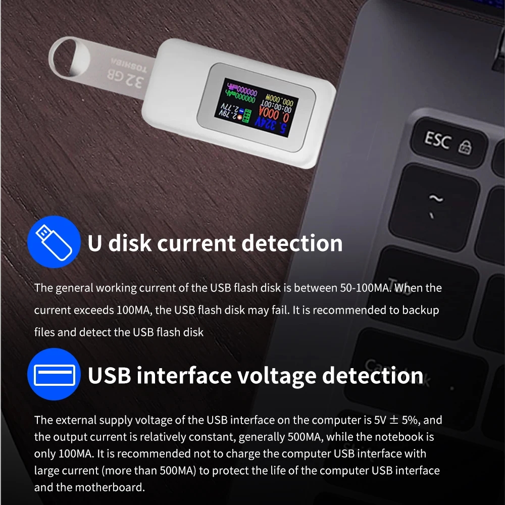 10-in-1-USB-Tester DC Digital  – Logic Analyzer Usb Bewertung und Preis