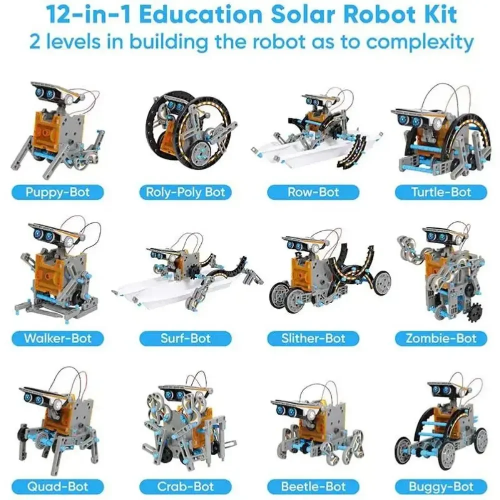 13-in-1 solarbetriebener Robot – Diy Electronics For Home Bewertung und Preis